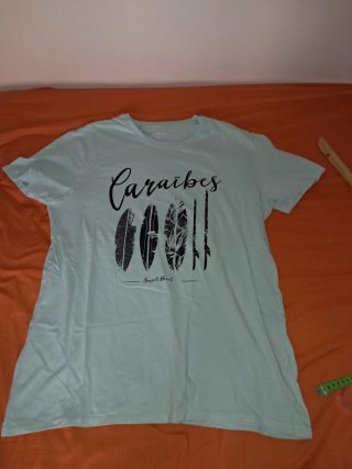 Camiseta Inextenso Azul Talla L
