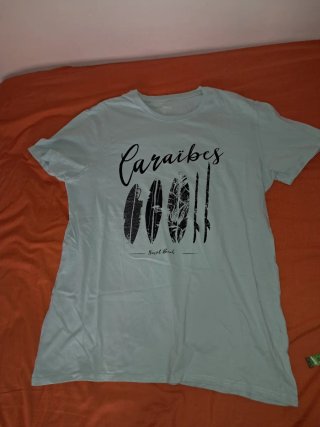 Camiseta Inextenso Azul Talla L