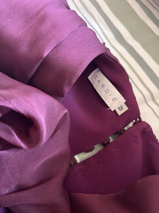 Vestido de fiesta morado elegante