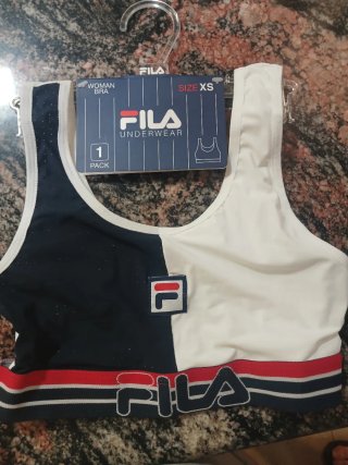 Top sportivo Fila Donna Taglia XS