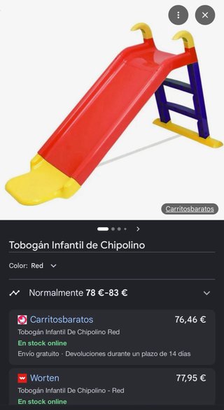 Tobogán y Cocodrilo Infantil para Jardín