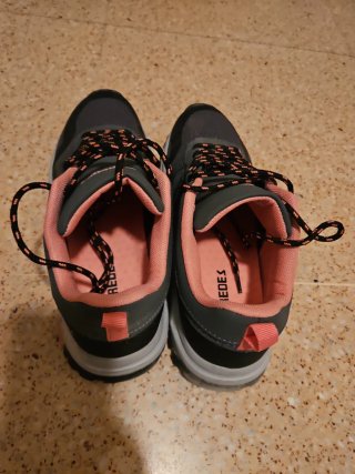 Zapatillas Paredes Mujer Gris y Rosa