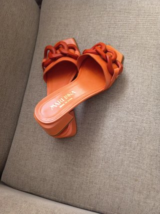 Marlinna Zapatos Naranja Talla 38