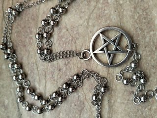 Collana Drago Ametista Acciaio Inox