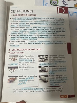 libro permiso B