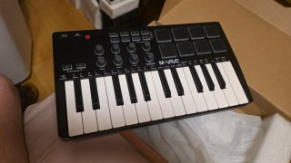 Teclado MIDI M-VAVE SMK25 USB 25 Teclas Bluetooth