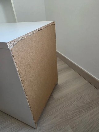 Cómoda MALM Ikea Blanca Montada