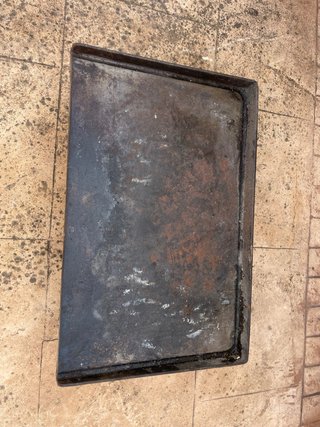 Plancha Cocina Hierro Fundido Se entrega limpia