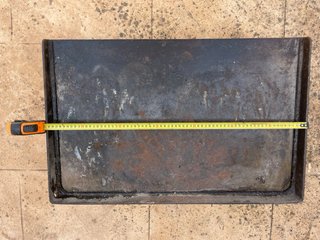 Plancha Cocina Hierro Fundido Se entrega limpia