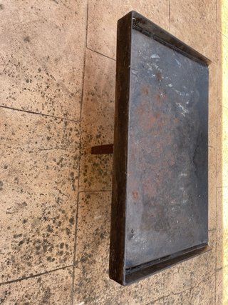 Plancha Cocina Hierro Fundido Se entrega limpia