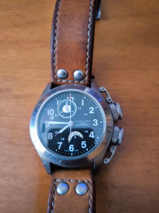 Hamilton Khaki Navy Frogman Titanium