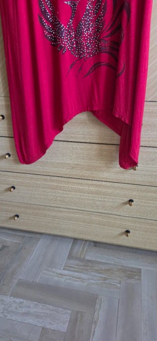 Maglia donna manica corta con stampa