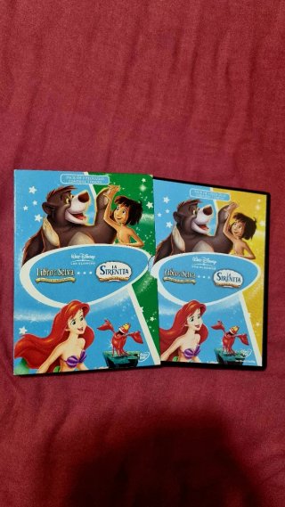 EL LIBRO DE LA SELVA y LA SIRENITA.
