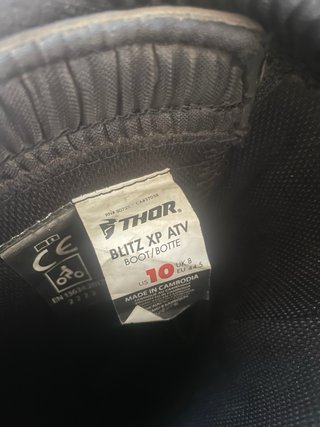 Botas Thor Motocross Enduro Talla 44.5