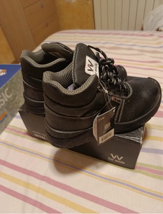 Botas de trabajo W for walk negras