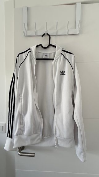 Conjuntos de Chandal Adidas Blanca y Negra
