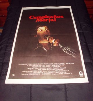 Cumpleaños Mortal [POSTER/CARTEL ORIGINAL]