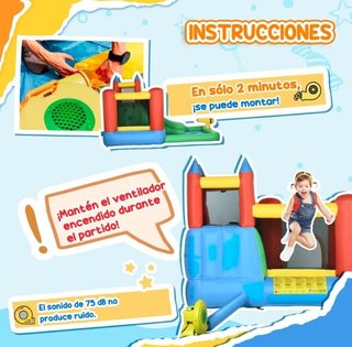 Castillo Inflable Infantil +3 Años