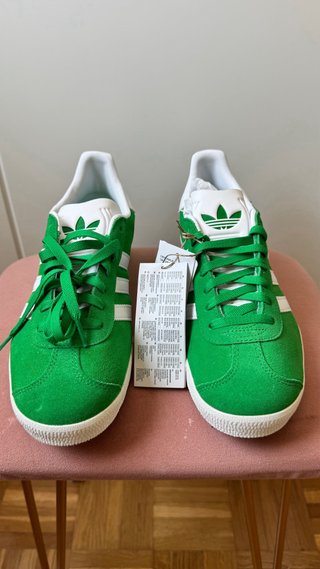 Zapatillas Adidas Verdes Blancas