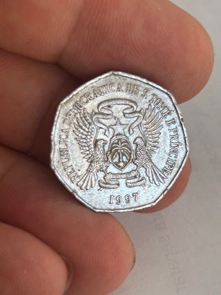Moneda 1000 Dobras Santo Tomé y Príncipe