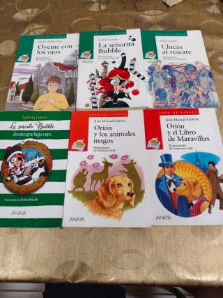 Lote libros lectura