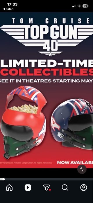 Casco Top Gun Maverick Merchandising Oficial