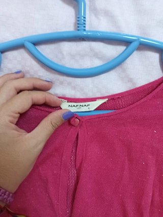 Conjunto Naf Naf Vestido y Rebeca