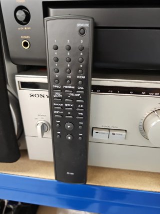 Amplificador Sony y CD MP3 Denon