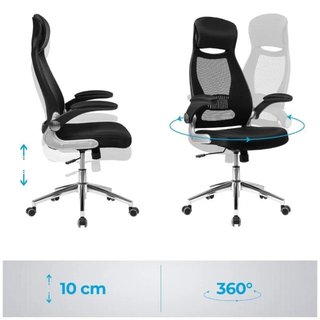 Silla SONGMICS OBN86BK oficina