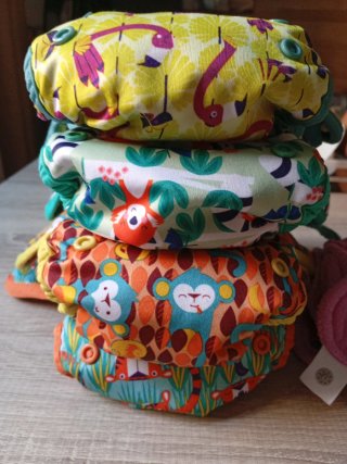 Pack 4 Pañales Tela Pop-In