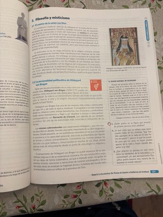 Historia de la filosofía, 2 Bachillerato