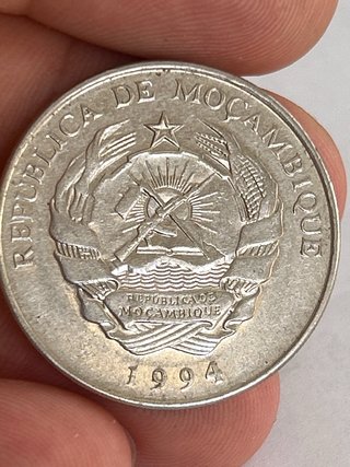Moneda Mozambique 500 Metical