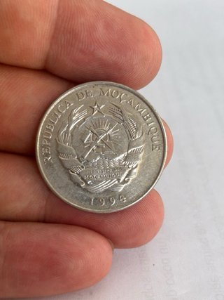 Moneda Mozambique 500 Metical
