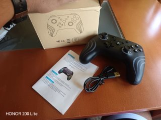 Mando PDP Afterglow Wave Wireless y Nintendo switc