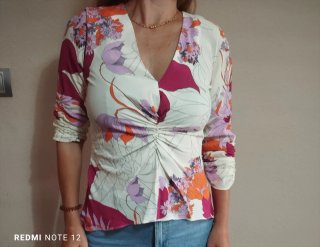 Camisa Pedro del Hierro Talla XS Flores