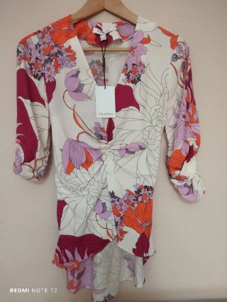 Camisa Pedro del Hierro Talla XS Flores