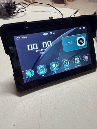 Pantalla CarPlay Android Auto Moto Yamaha MT07