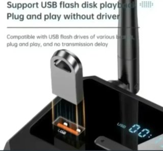 Receptor Bluetooth 5.3 VIKEFON Óptico RCA JACK