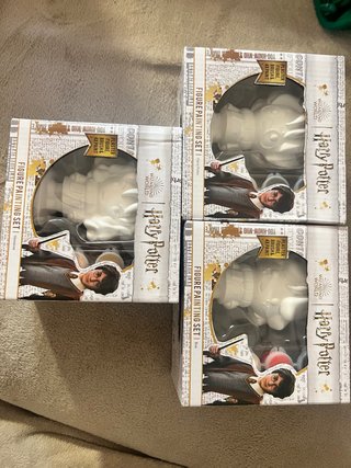 Pack 3 Sets Pintar Figuras Harry Potter