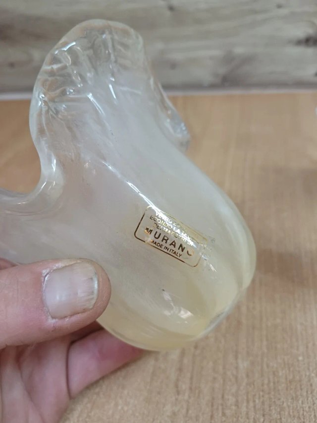 2 tulipas Murano Flor Cristal para lámpara