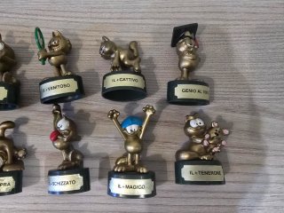 Golden Garfield serie completa kinder ferrero 2000
