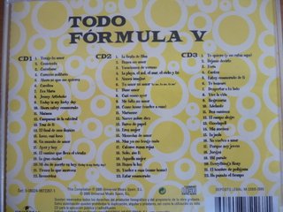 CD Formula V - Todo Formula V (3 CDs)