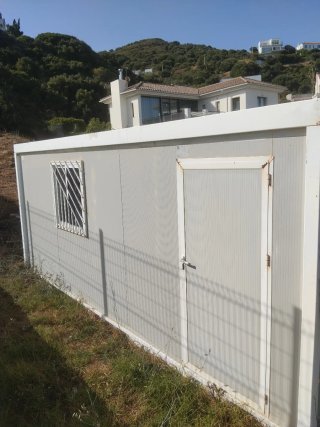 Casa panel Sandwich contenedor