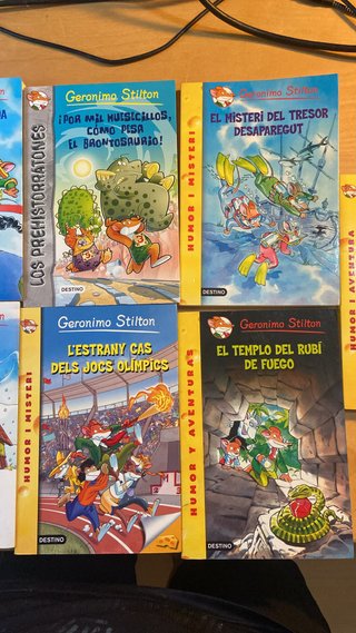 Lote grande de Geronimo Stilton