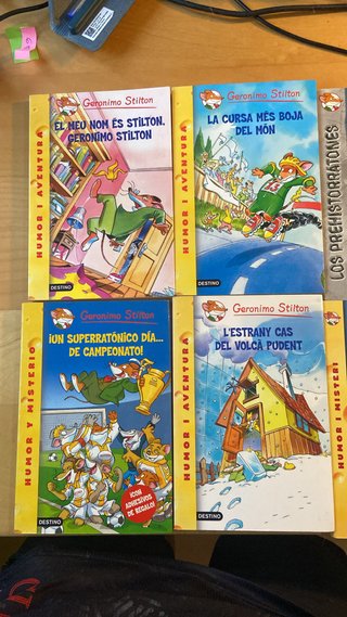 Lote grande de Geronimo Stilton
