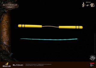 Bruce Lee Figura 1/4 Rooted Hair 55cm