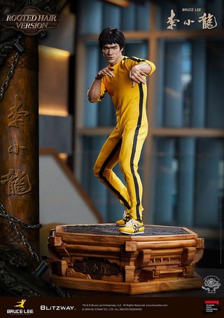 Bruce Lee Figura 1/4 Rooted Hair 55cm