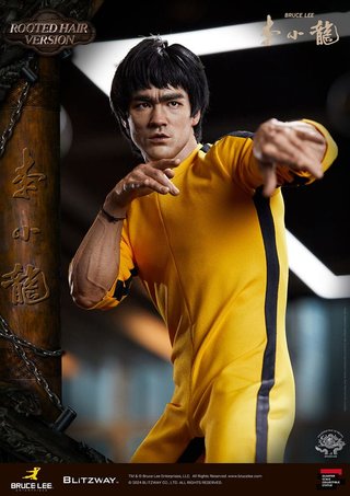 Bruce Lee Figura 1/4 Rooted Hair 55cm