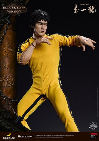 Bruce Lee Figura 1/4 Rooted Hair 55cm