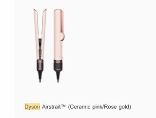 Dyson Airstrait (Rosa/Oro)
